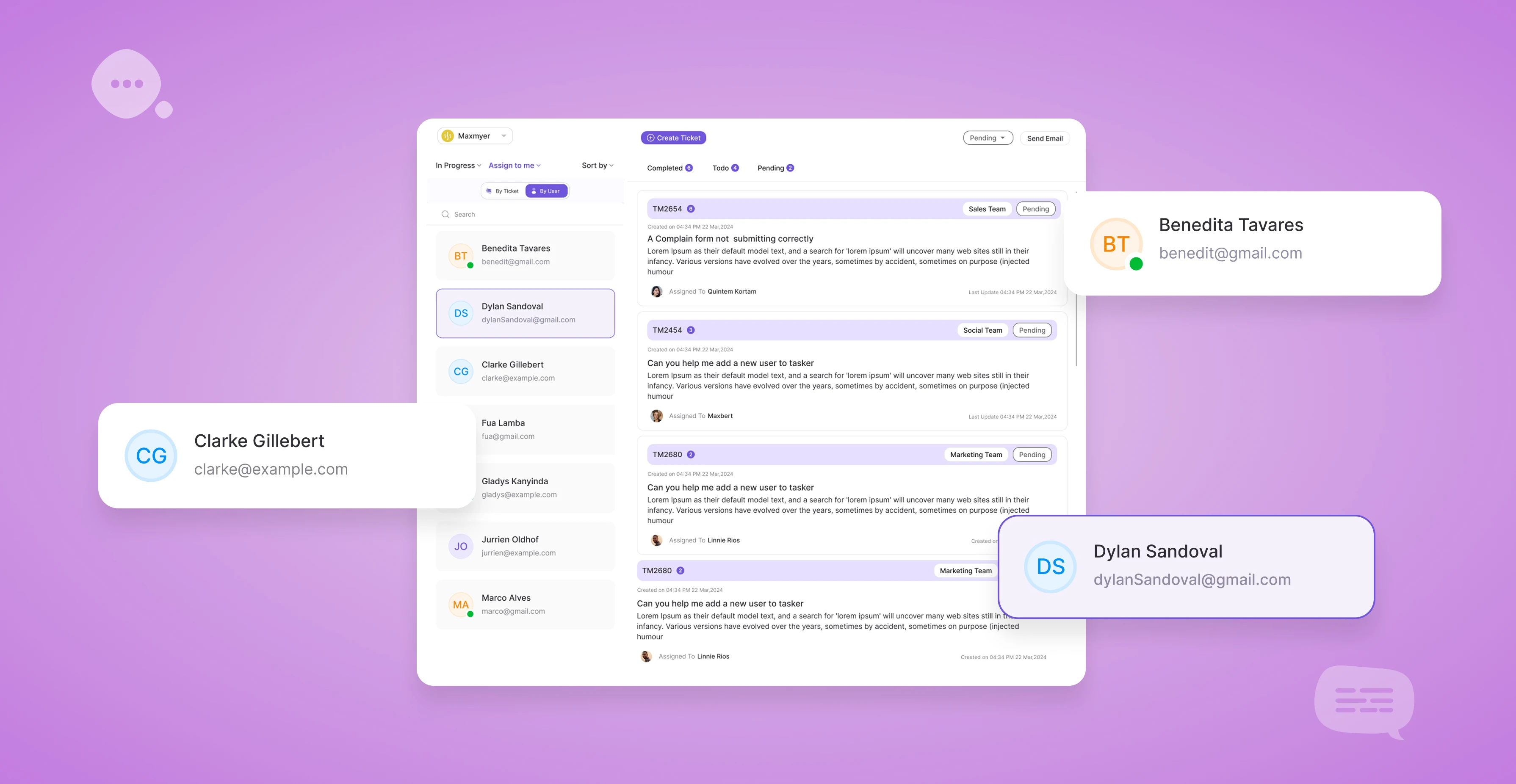 Having a Ticketing System Inside the Widget Improves Customer Support